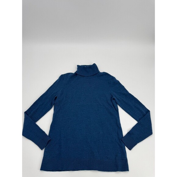 Pendleton Sweaters - Pendleton Turtleneck Sweater Women's Medium Blue Long Sleeve 100% Merino Wool